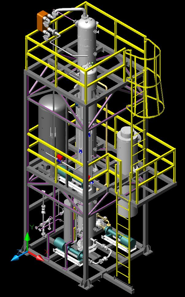 Distillation column