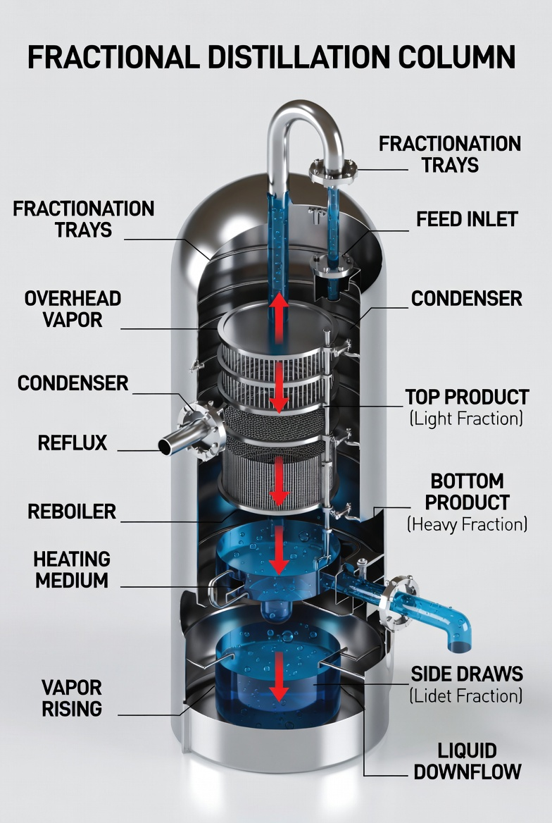 Fractional Distillation Column