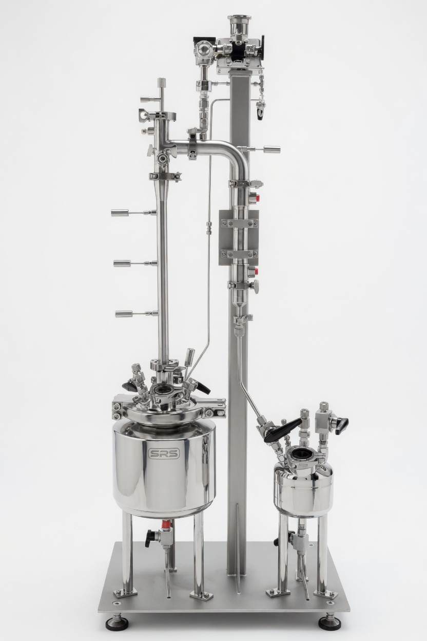 Lab Scale SRS distillation system
