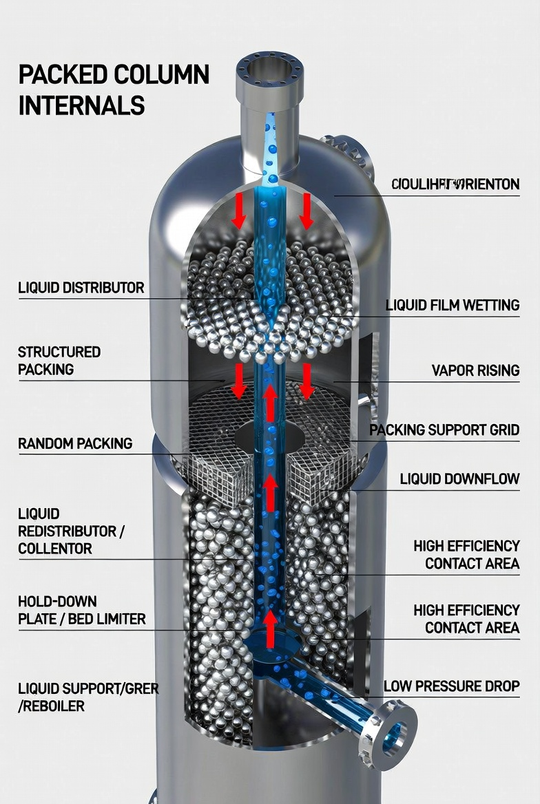 Packed Distillation ColumnsSRSINTL