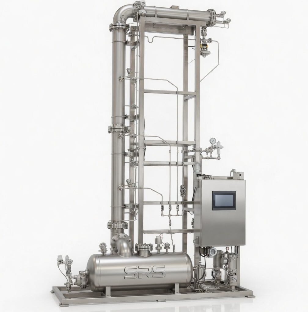 SRS Pilot Distillation system