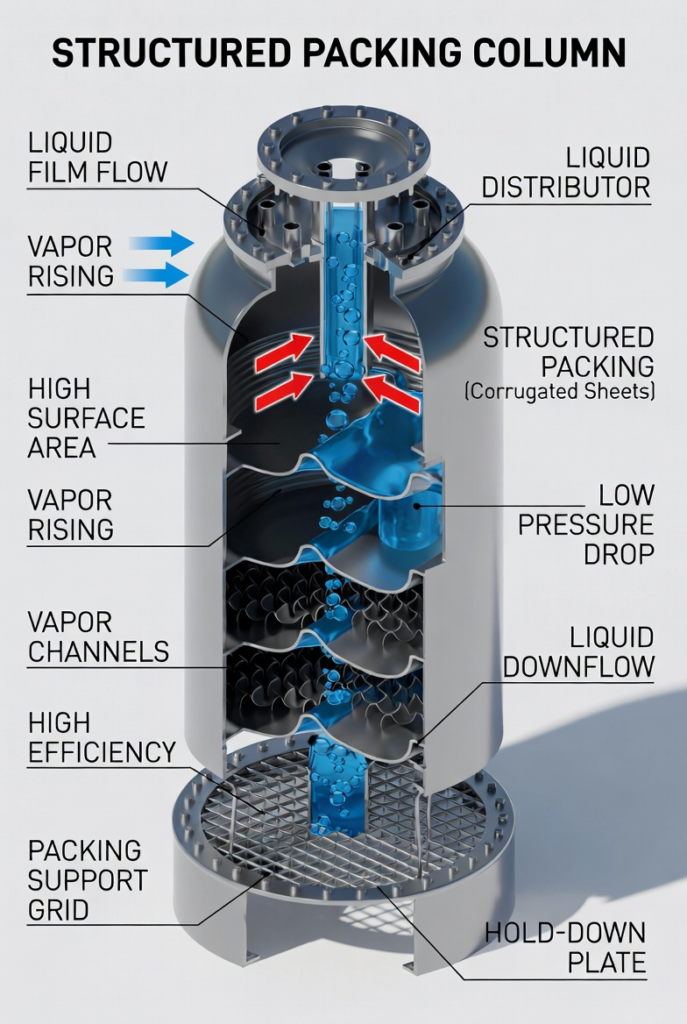 Packed Distillation ColumnsSRSINTL